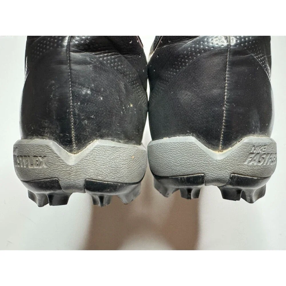 Nike GG Youth Girls 8.5 Hyperdiamond 4 Keystone Softball Cleats Grey Black